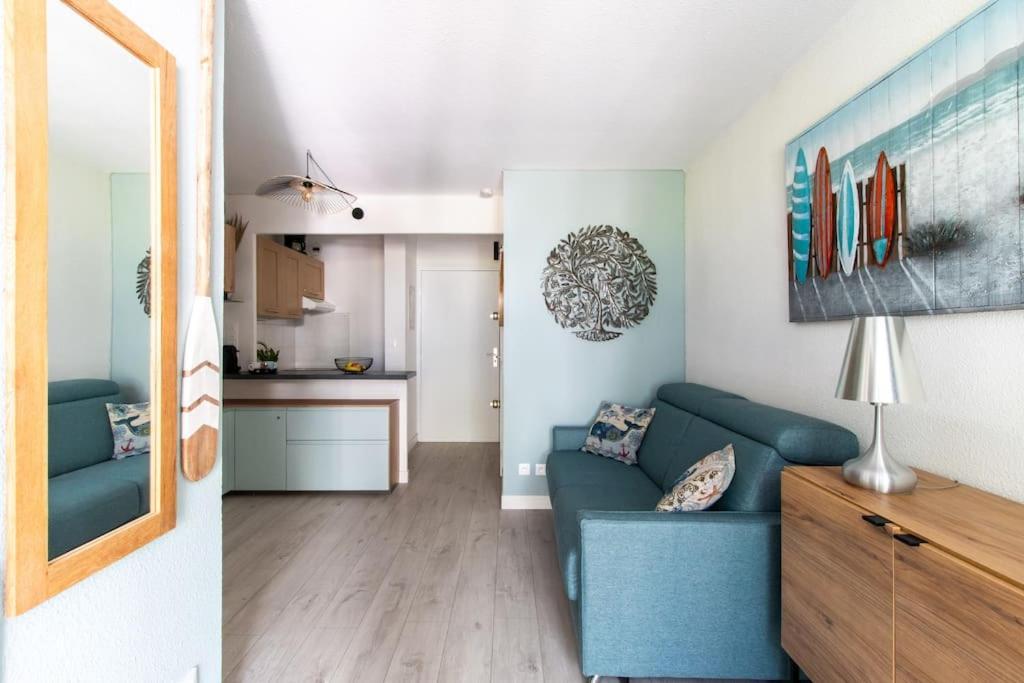 Le Murmure Du Palmier * Mer A 2 Min * Parking Prive * Terrasse Ла-Гранд-Мот Экстерьер фото